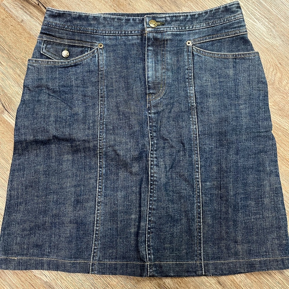 Eddie Bauer denim skirt